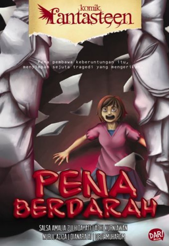Cover Buku Komik Fantasteen: PENA BERDARAH