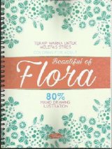 Coloring For Adult: Beautiful Of Flora