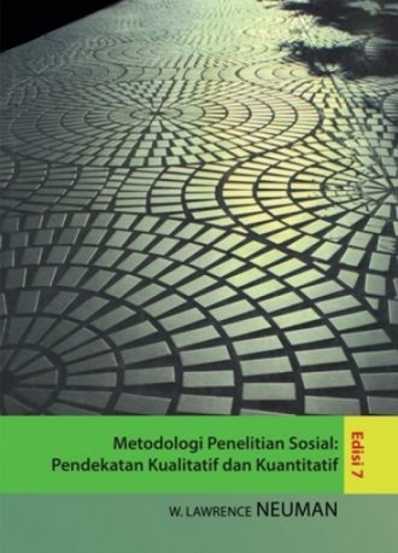 Cover Buku Metodologi Penelitian Sosial Edisi 7 (New Cover)