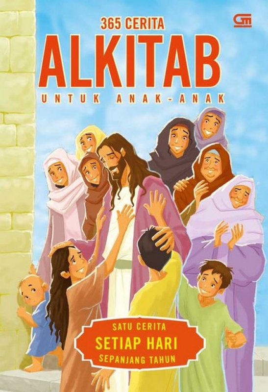 Cover Buku 365 Cerita Alkitab untuk Anak-anak - Cover Baru