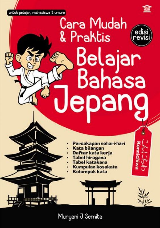 Cover Buku Cara Mudah & Praktis Belajar Bahasa Jepang edisi revisi