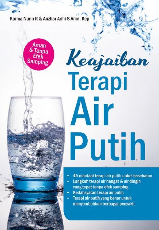 Cover Keajaiban Terapi Air Putih