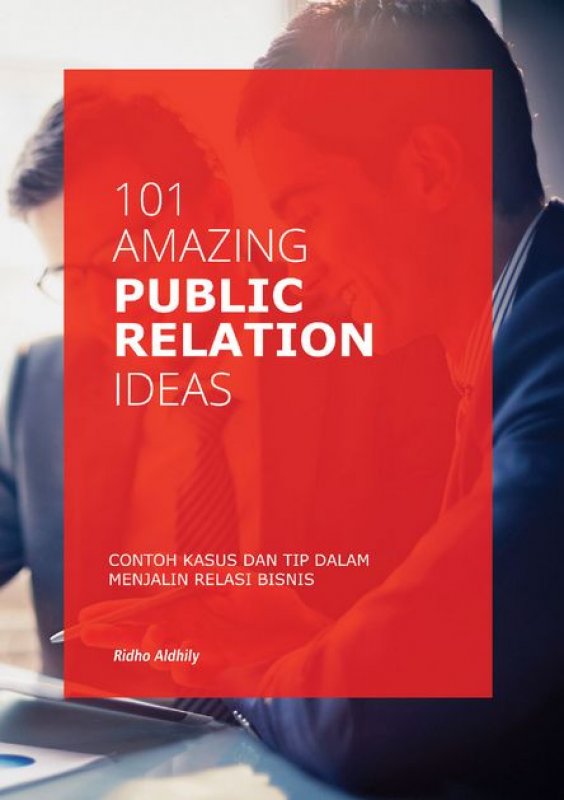 Cover Buku 101 Amazing Public Relation Ideas