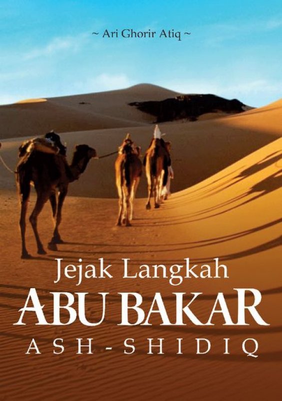 Cover Buku Jejak Langkah Abu Bakar Ash-Shidiq