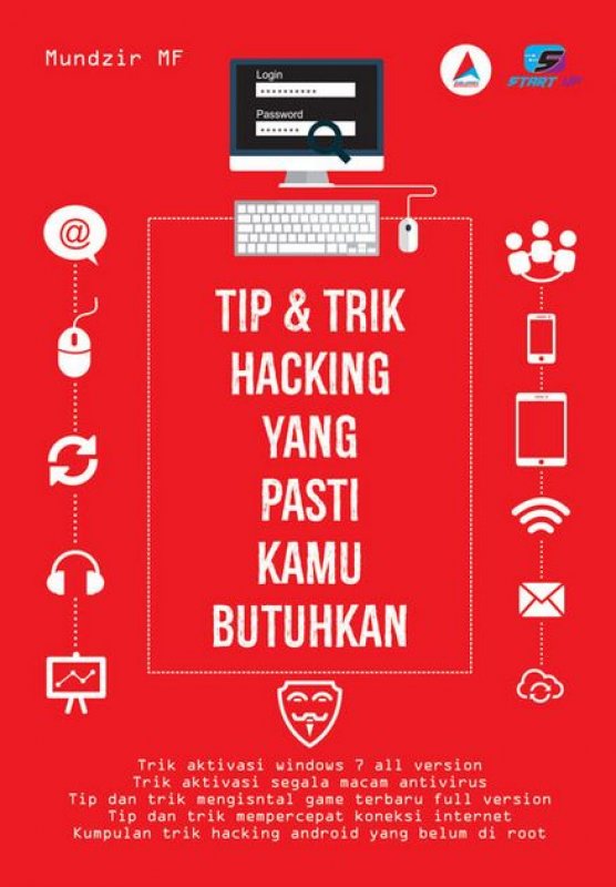Cover Buku Tip & Trik Hacking yang Pasti Kamu Butuhkan