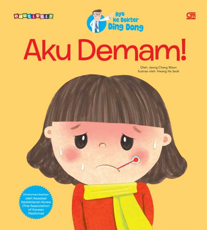 Cover Buku Ayo ke Dokter Ding Dong: Aku Demam