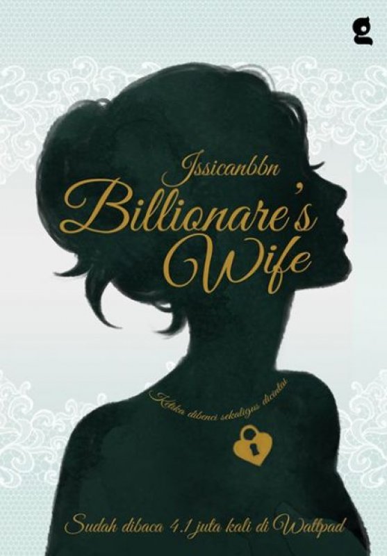 Cover Buku Billionare s Wife [Edisi TTD + Bonus:Kabel data]