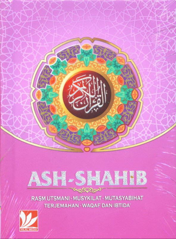 Cover Buku ASH-SHAHIB (HARD COVER)