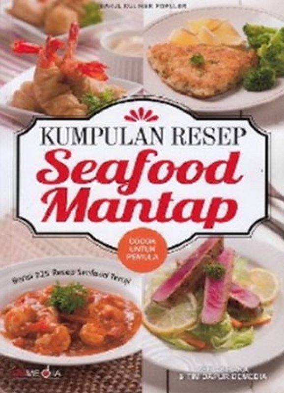 Cover Buku Kumpulan Resep Seafood Mantap (Promo Best Book)