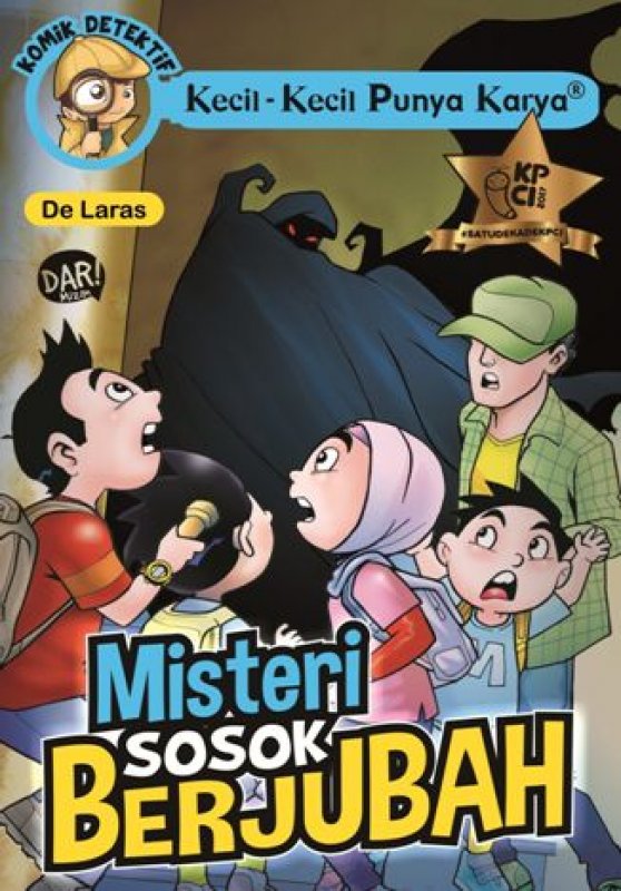 Cover Buku Komik Detektif KKPK: Misteri Sosok Berjubah