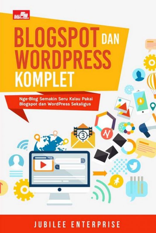Cover Buku Blogspot dan Wordpress Komplet