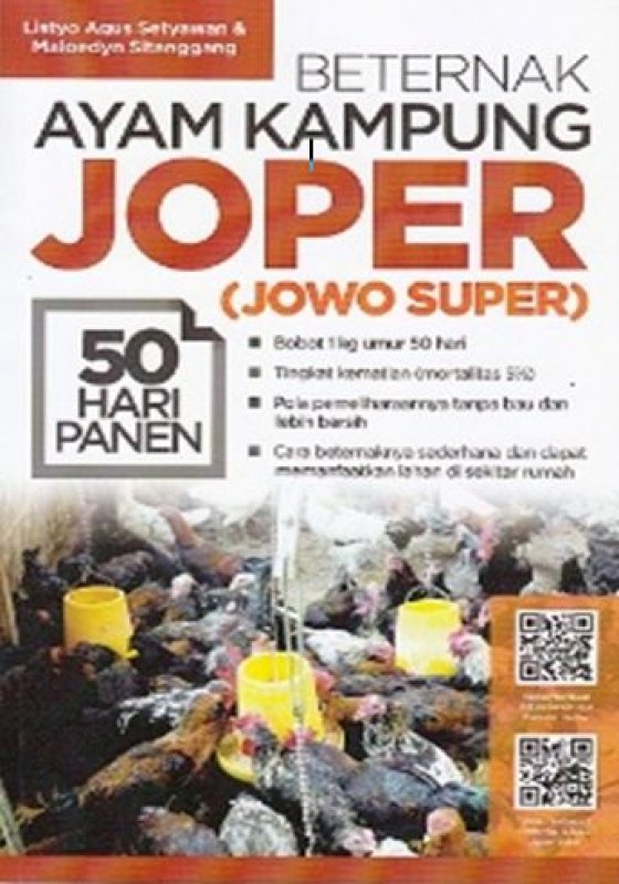 Cover Buku Beternak Ayam Kampung Joper