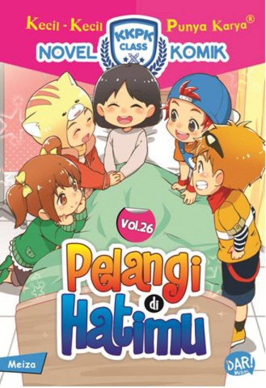 Cover Buku KKPK Class Nomik: Pelangi Di Hatimu