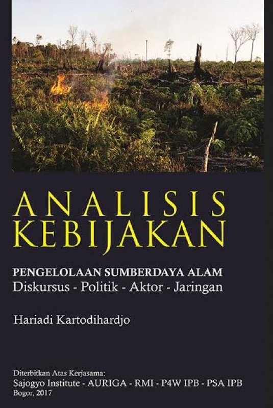 Cover Buku Analisis Kebijakan Pengelolaan Sumberdaya Alam