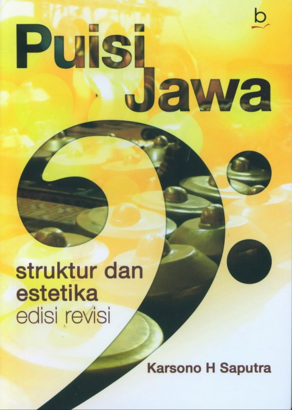 Cover Buku Puisi Jawa Struktur dan Estetika Edisi Revisi