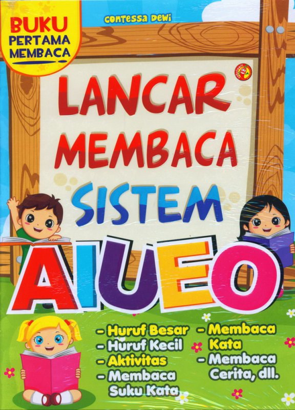 Cover Buku Lancar Membaca Sistem AIUEO