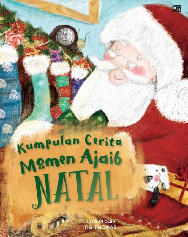 Cover Buku Kumpulan Cerita: Momen Ajaib Natal