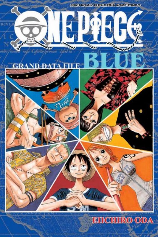 Cover Buku One Piece Blue : Grand Data File (Terbit Ulang)