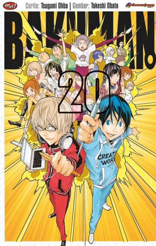 Cover Buku Bakuman 20 - Tamat