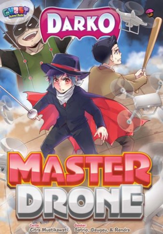 Cover Buku Komik Darko Vol. 15: Master Drone