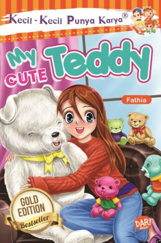 Cover Buku My Cute Teddy