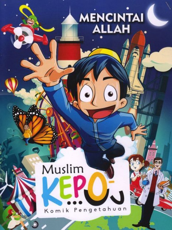 Cover Buku Muslim Kepo : Mencintai Allah