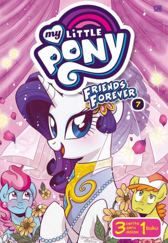 Cover Buku My Little Pony Friends Forever#7