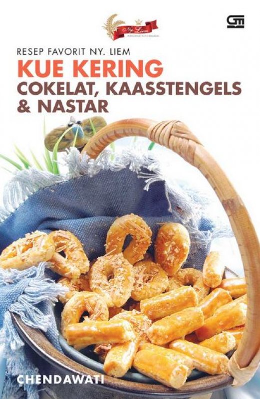 Cover Buku Resep Favorit Ny.Liem: Kue Kering Cokelat, Kastengels, dan Nastar
