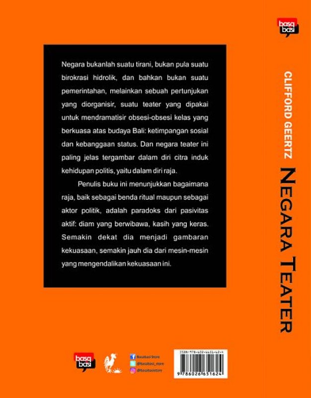 Cover Belakang Buku Negara Teater