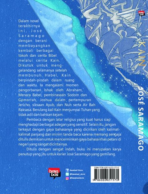 Cover Belakang Buku Kain