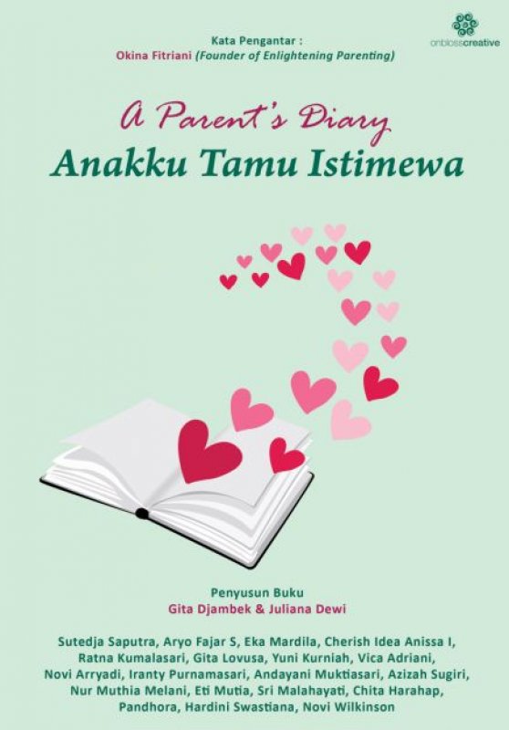 Cover Buku A Parents Diary: Anakku Tamu Istimewa