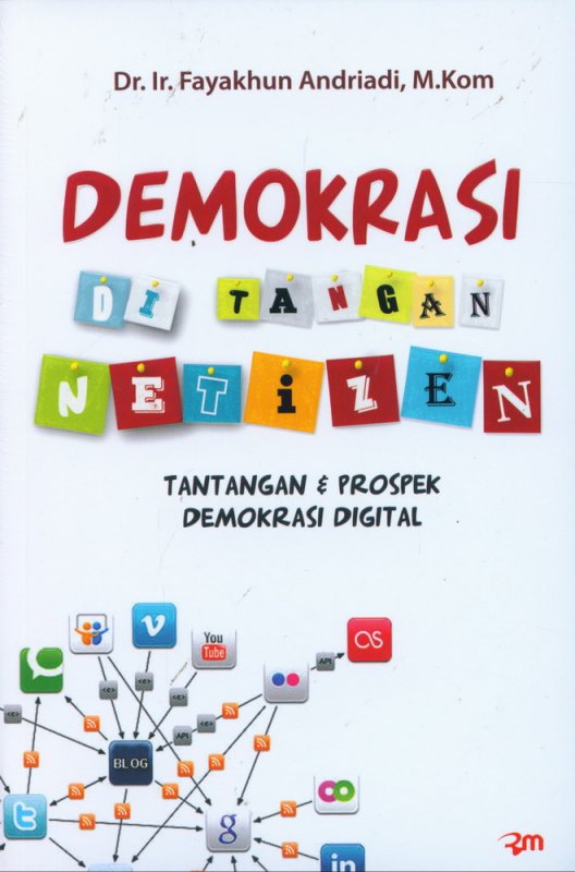 Cover Buku Demokrasi Di Tangan Netizen