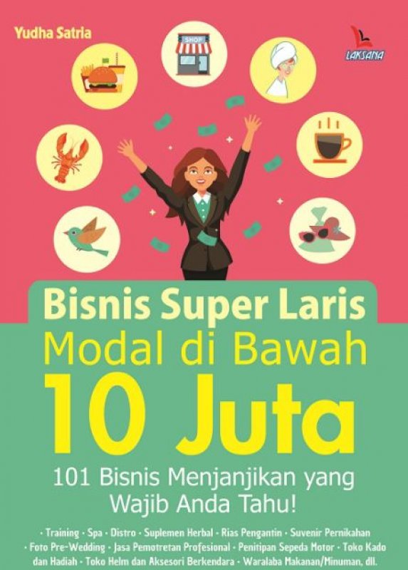 Cover Buku Bisnis Super Laris Modal Di Bawah 10 Juta
