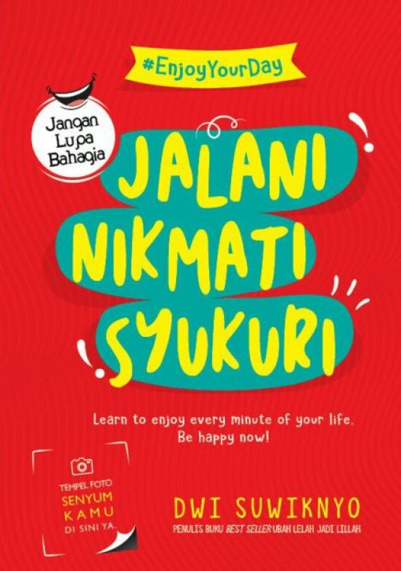 Cover Buku Jalani Nikmati Syukuri [Edisi TTD]