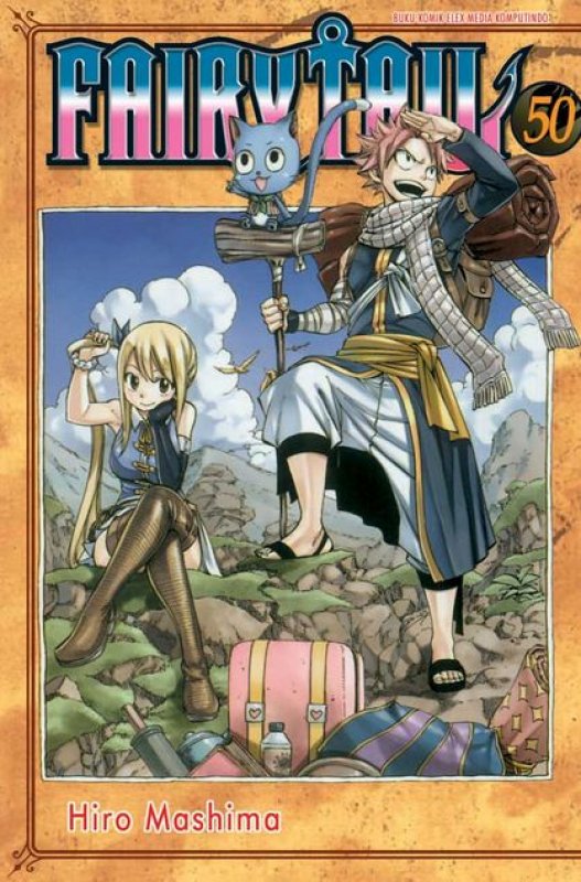 Cover Buku Fairy Tail 50