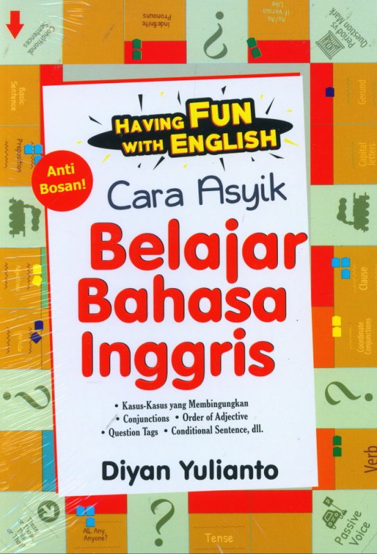 Cover Buku Having Fun With English: Cara Asyik Belajar Bahasa Inggris