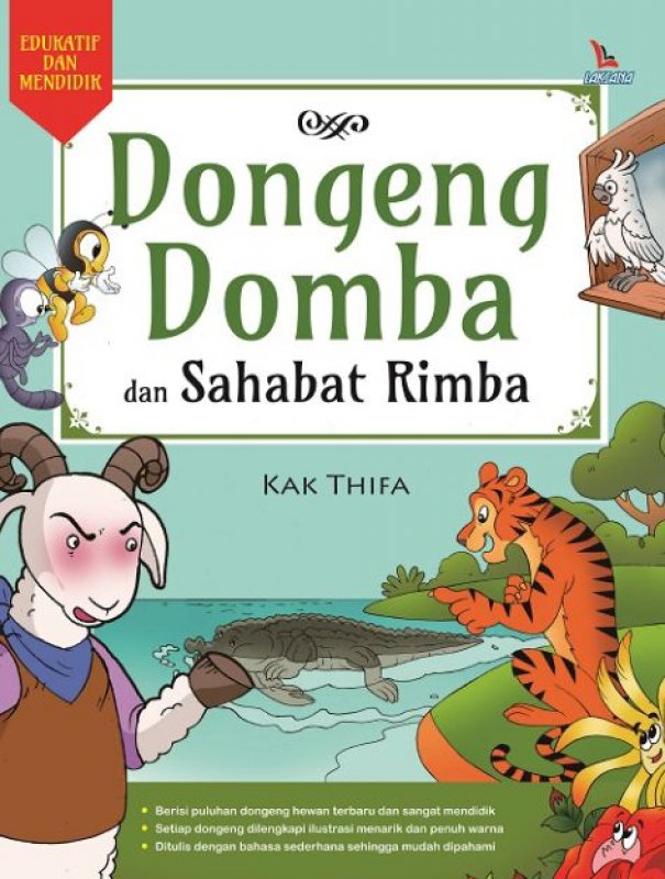 Cover Buku Dongeng Domba dan Sahabat Rimba