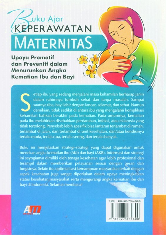 Cover Belakang Buku Buku Ajar Keperawatan Maternitas
