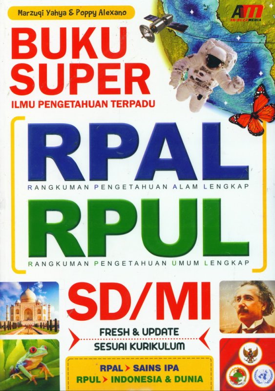 Cover Buku Buku Super Ilmu Pengetahuan Terpadu RPAL-RPUL SD/MI