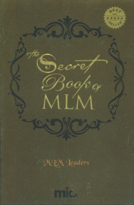 Cover Buku The Secret Book of MLM (cover warna coklat)