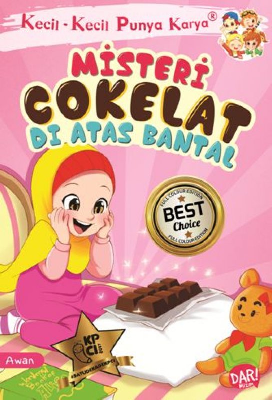 Cover Buku KKPK Full Colour: Misteri Cokelat Di Atas Bantal
