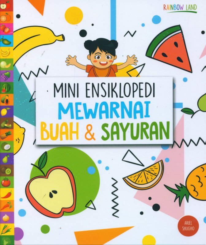 Cover Buku Mini Ensiklopedi Mewarnai Buah & Sayuran