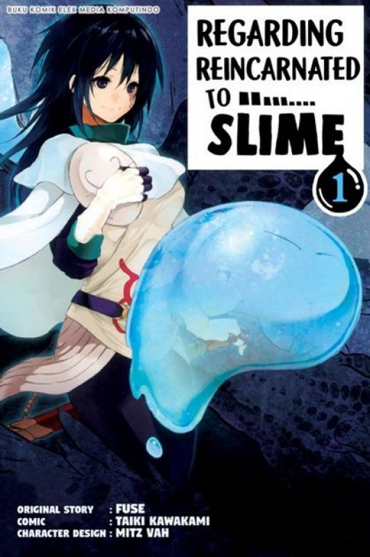 Cover Buku Regarding Reincarnated To Slime 1