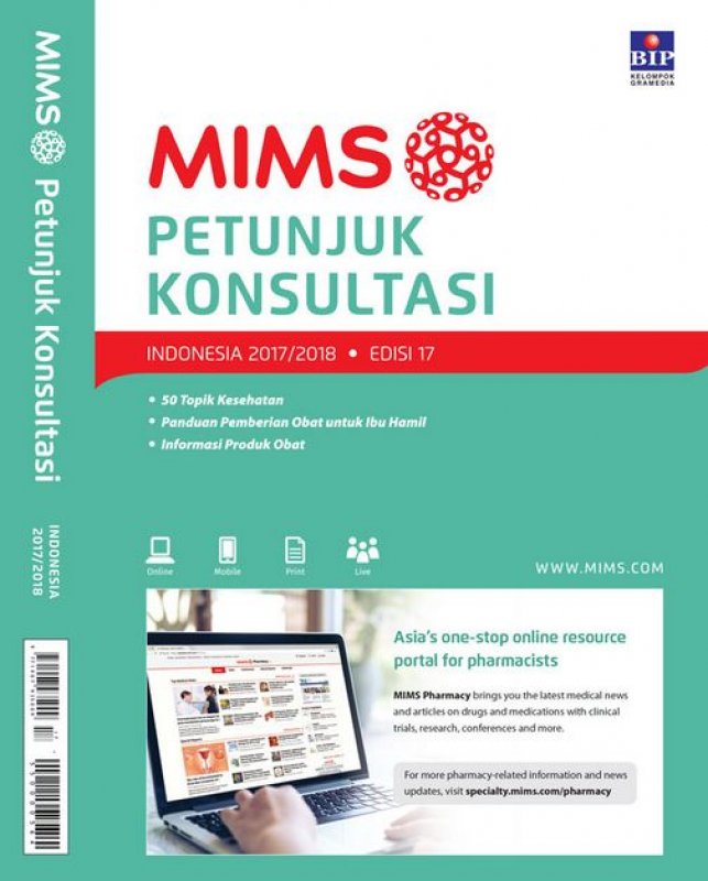 Cover Buku Mims Petunjuk Konsultasi Edisi 17 Tahun 2017/2018