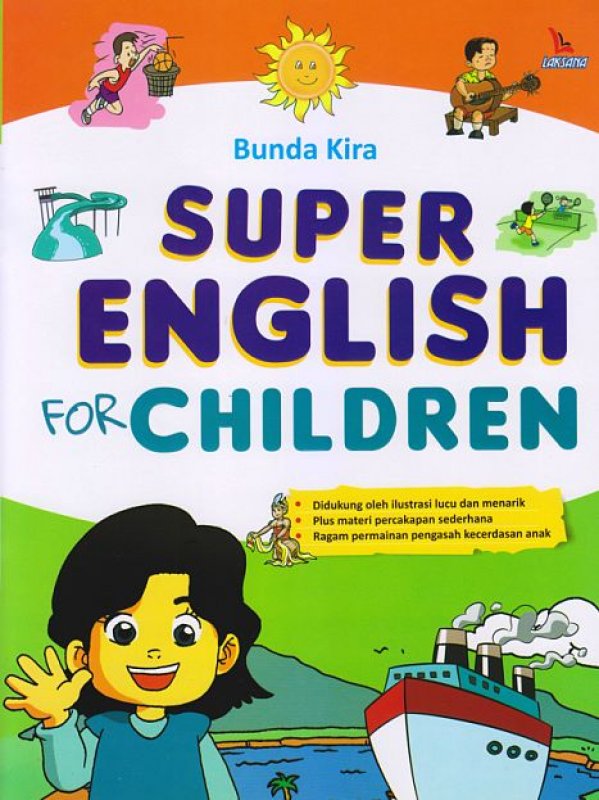 Cover Buku Super English For Children