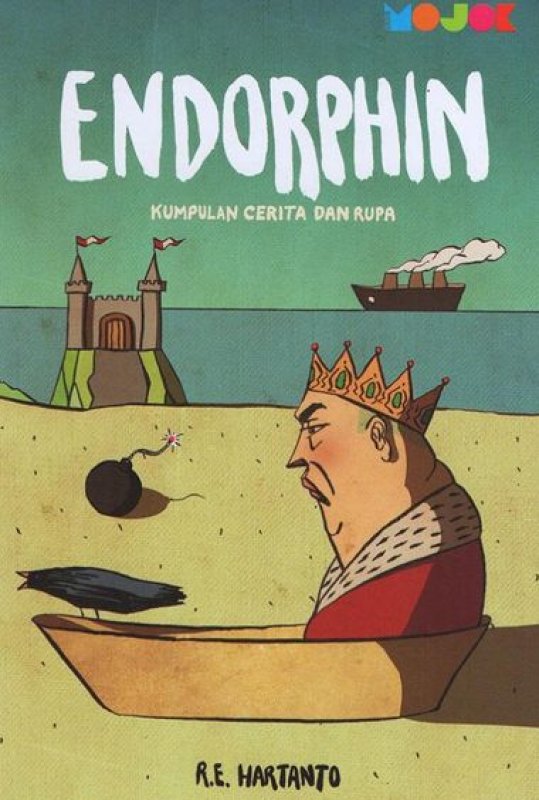 Cover Buku Endorphin: Kumpulan Cerita dan Rupa