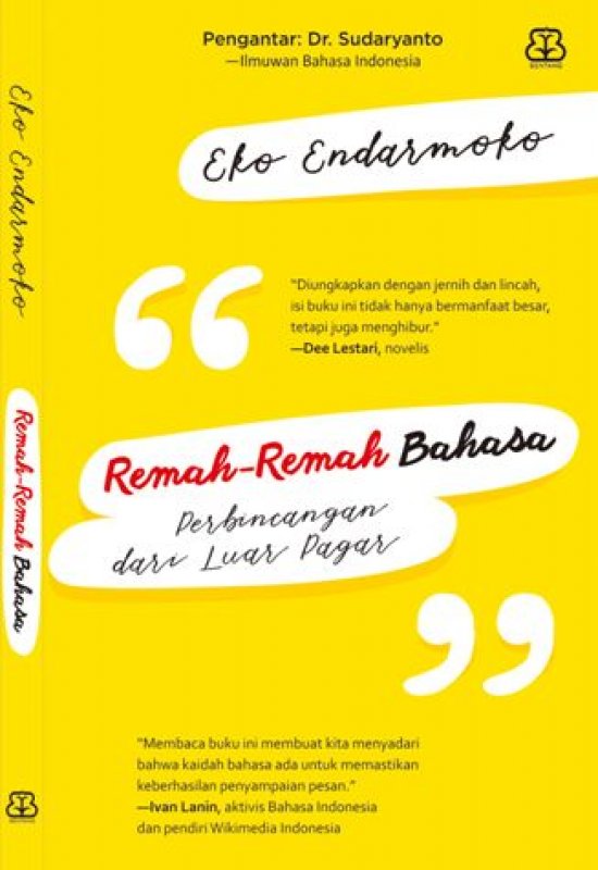 Cover Buku Remah-Remah Bahasa - Perbincangan dari Luar Pagar