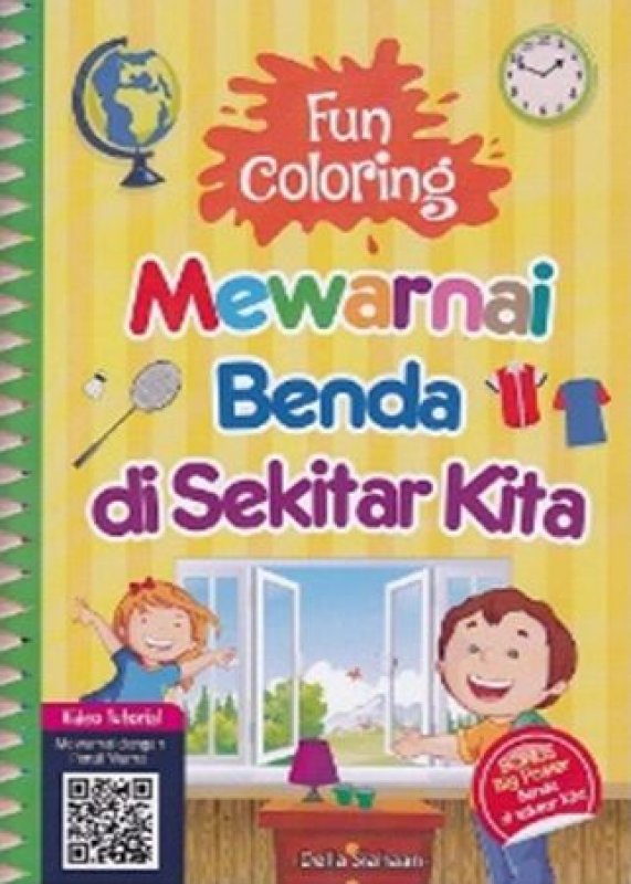 Cover Buku FUN COLORING : MEWARNAI BENDA DI SEKITAR KITA