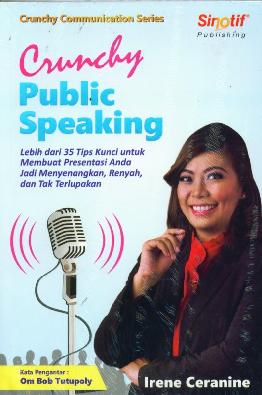 Cover Buku Crunchy Public Speaking