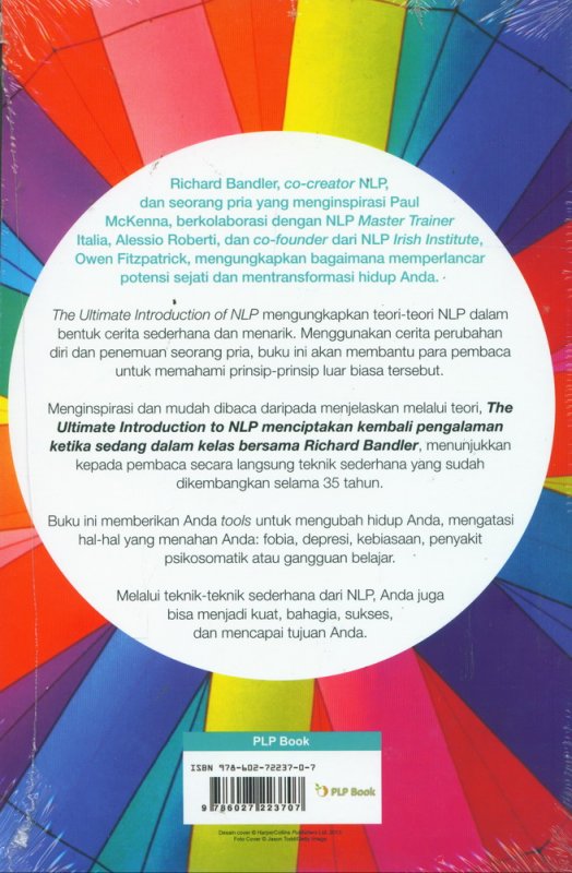 Cover Belakang Buku The Ultimate Introduction to NLP: Cara Membangun Hidup Yang Sukses